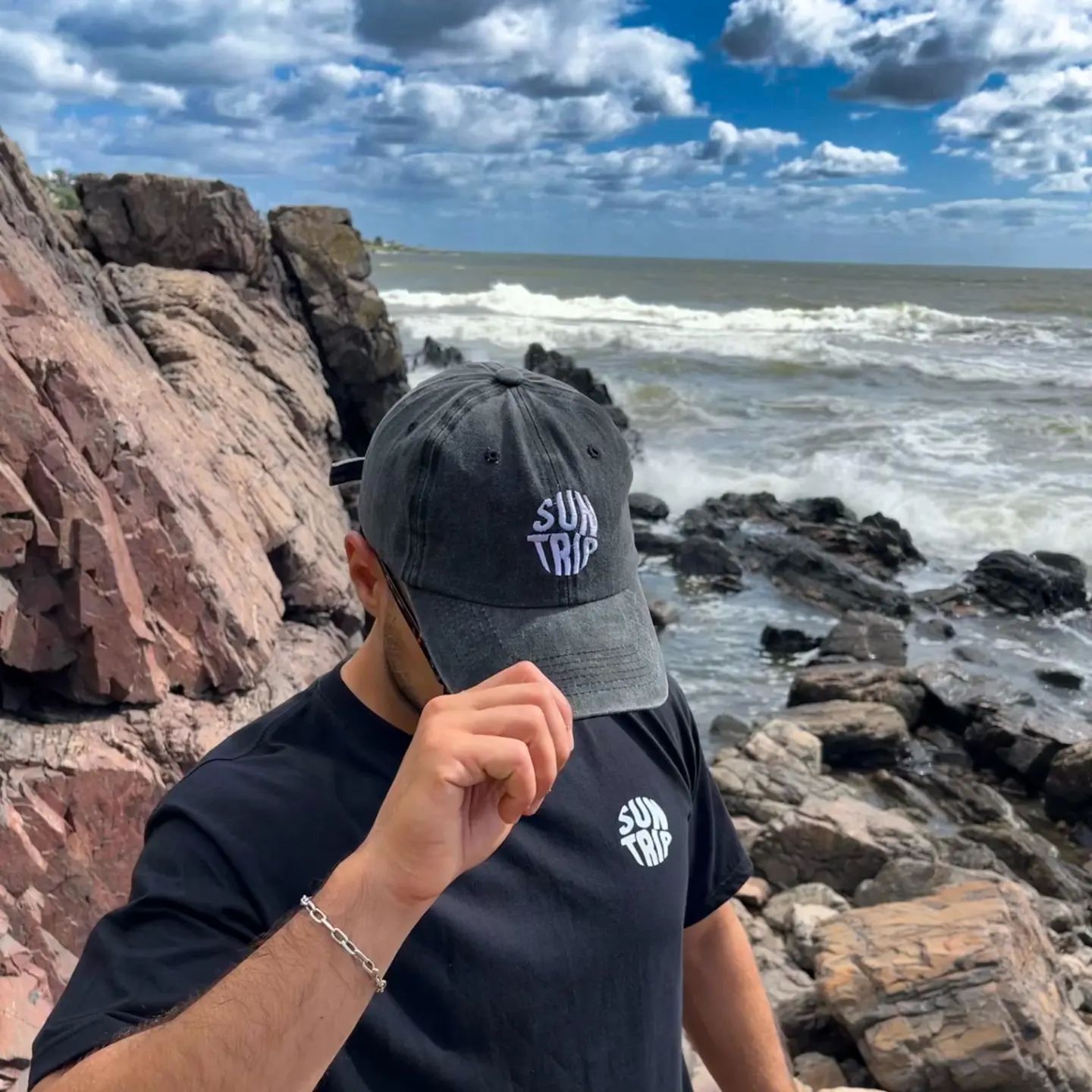 Remera Palm Way Negra